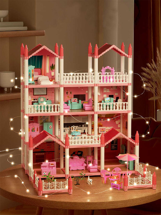 Casa De Boneca, Casa De Sonho Para Meninas Kit De Casa De Boneca