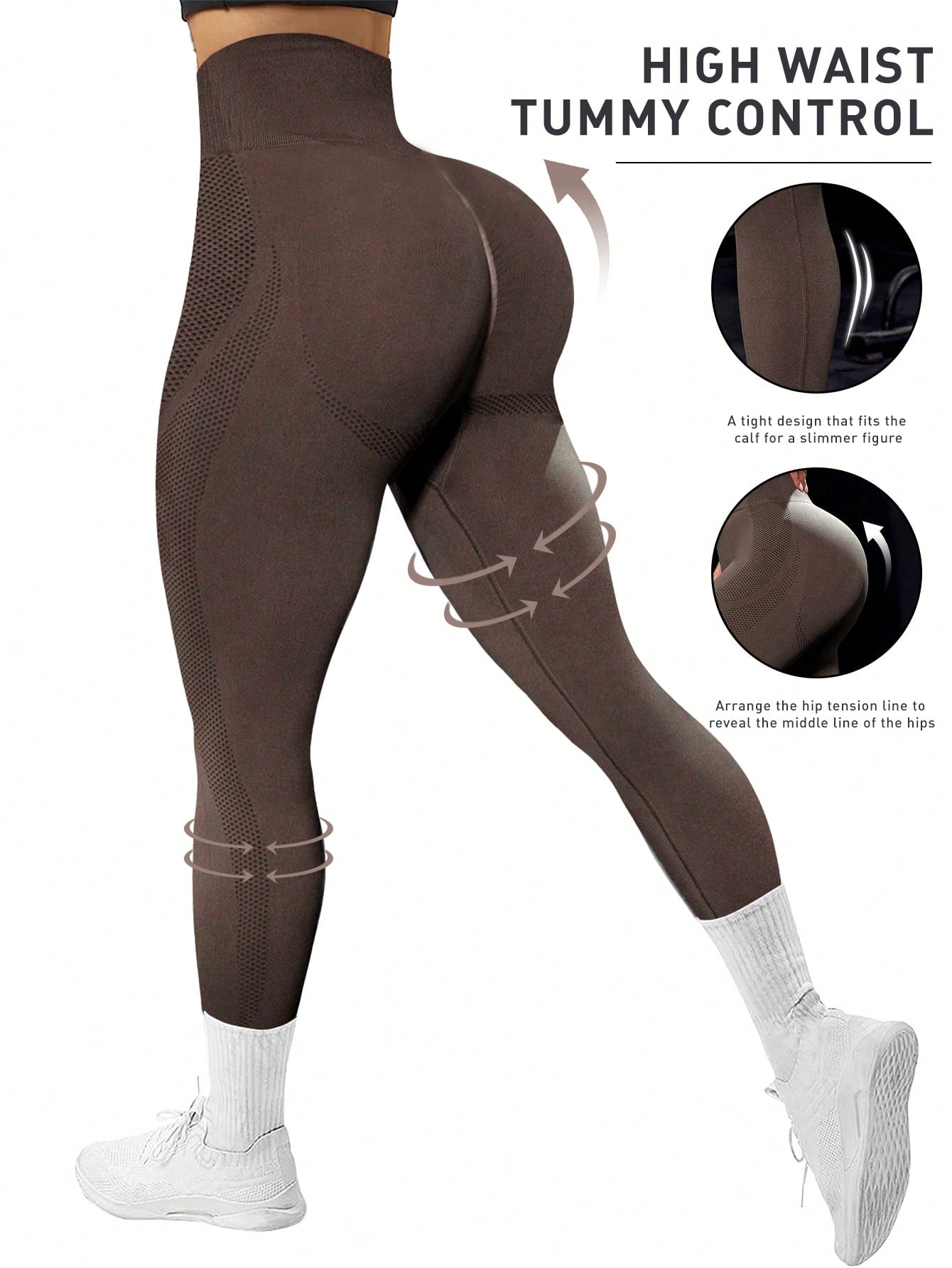 Sport Studio Leggings Esportivas E Elevação De Bumbum