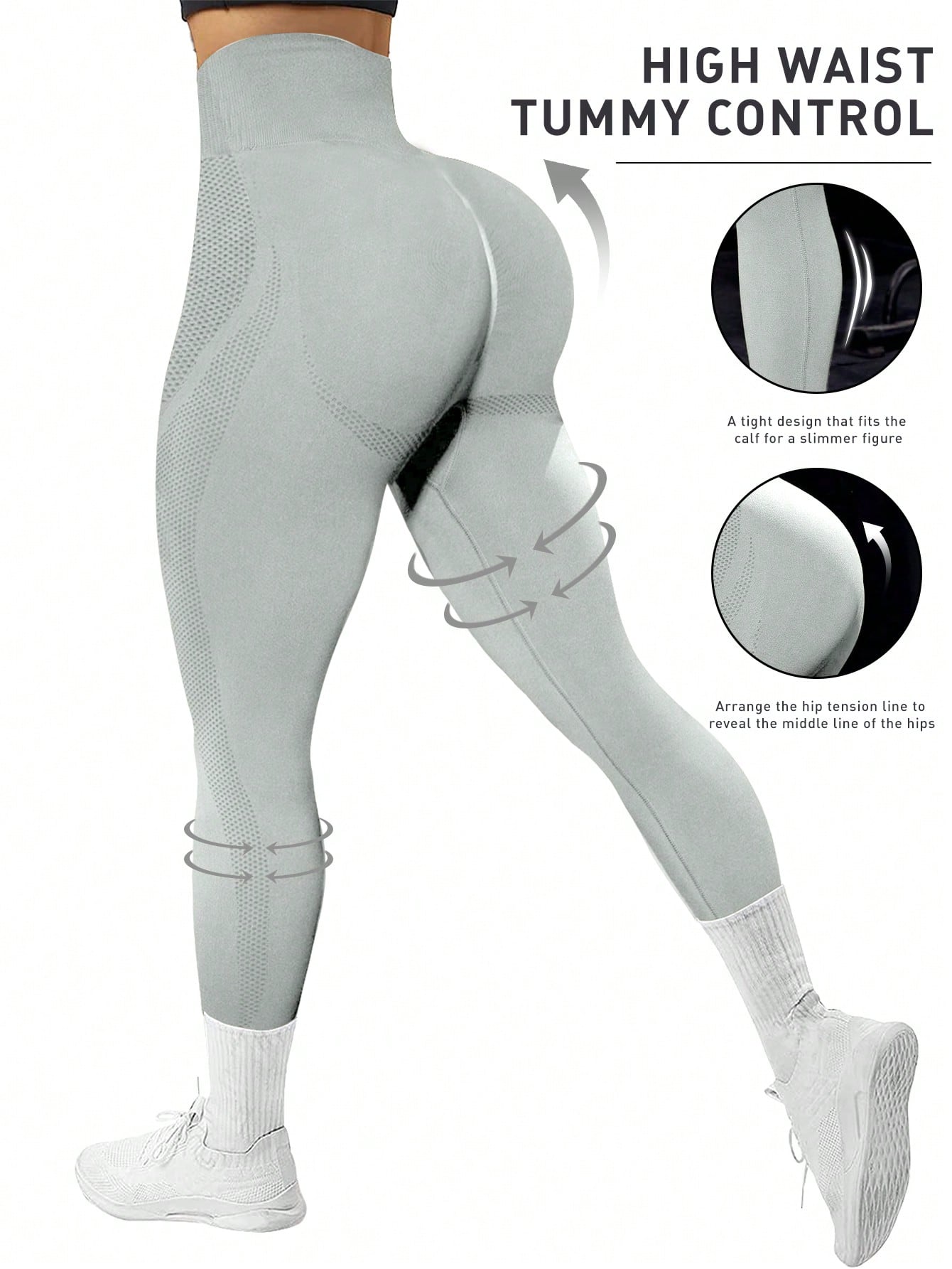 Sport Studio Leggings Esportivas E Elevação De Bumbum