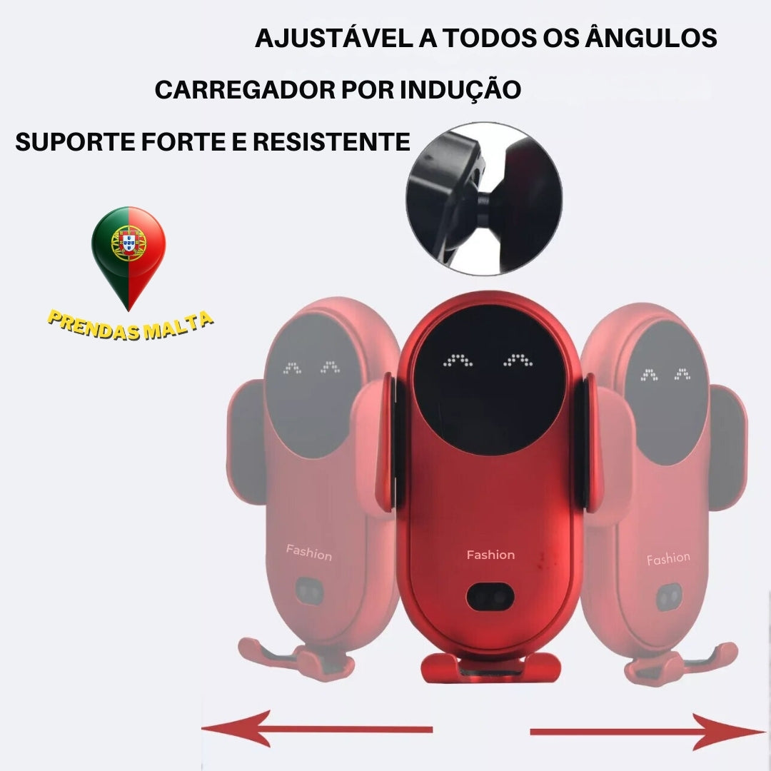 Suporte Telemóvel com Carregador de Indução para Automóveis