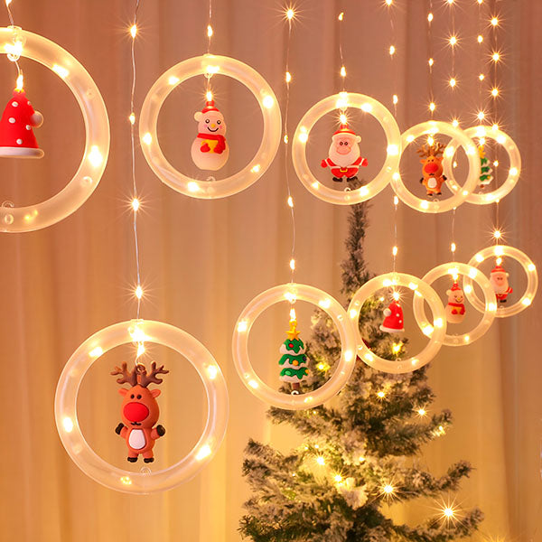 Anéis LED de Natal (3m)