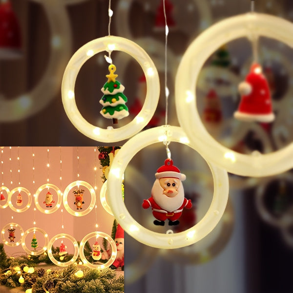 Anéis LED de Natal (3m)