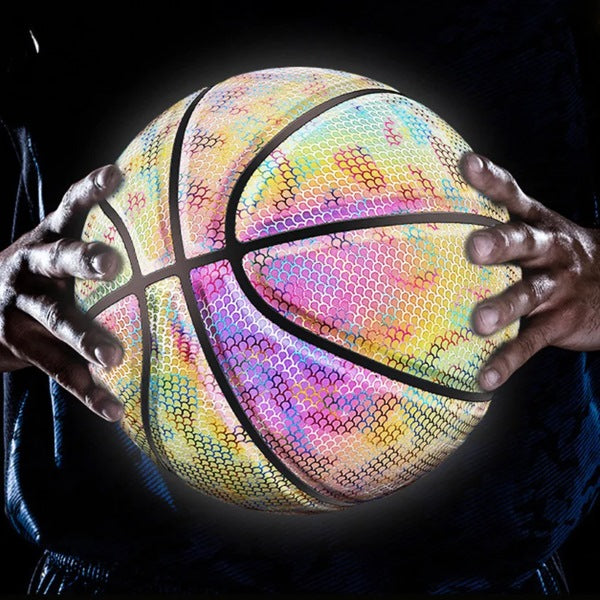 Bola de basquetebol holográfica