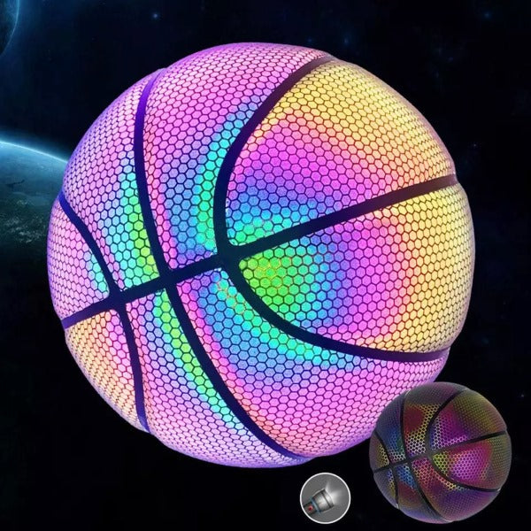 Bola de basquetebol holográfica