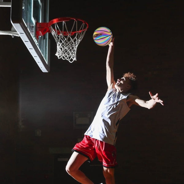 Bola de basquetebol holográfica