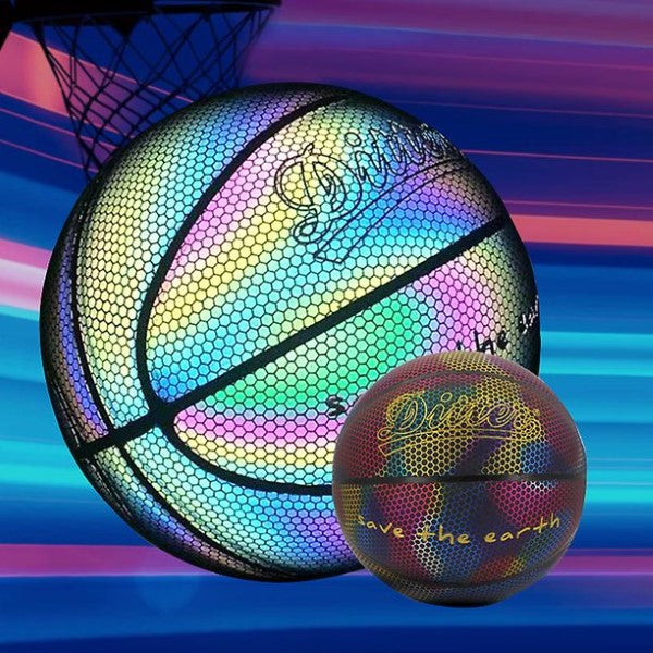 Bola de basquetebol holográfica