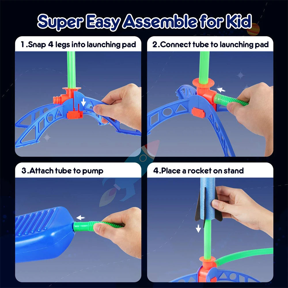 Foot Pump Launcher for Kids