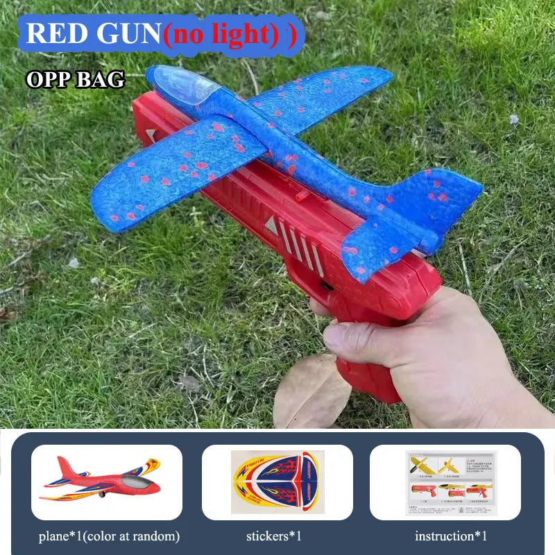 Foam Plane Launcher para crianças